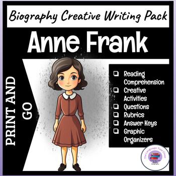 Preview of Anne Frank ~ Creative Writing | Research | Reading Comprehension