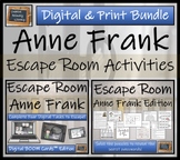 Anne Frank Escape Room Bundle | BOOM Cards™ Digital & Prin