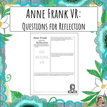 Preview of Anne Frank House VR Reflection