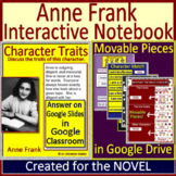 Anne Frank Digital Interactive Notebook - 31 Google Slides