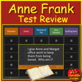 Anne Frank Test Review for PowerPoint OR Google Classroom
