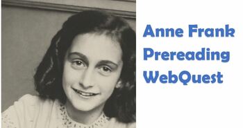 Preview of Anne Frank WebQuest & Interactive tour of the Anne Frank House w/KEY