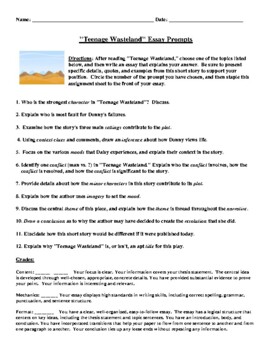 The Wasteland Worksheets Teaching Resources Teachers Pay Teachers