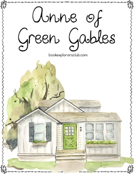 Preview of Anne of Green Gables Book Companion Unit