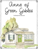 Anne of Green Gables Book Companion Unit