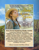 Anne of Green Gables ELA Novel Reading Study Guide Complete!