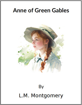 Preview of Anne of Green Gables - (Lesson Plan)