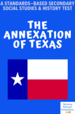 Annexation of TX Multiple Choice TX History Test
