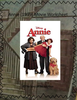 Preview of Annie (1999) Movie Worksheet