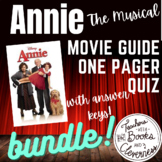 Annie Film / Movie Guide, Quiz, and One Pager