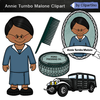 Preview of Annie Turnbo Malone Clipart