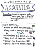 Annotating - Anchor Chart / Fill in the Blank (Freehand dr