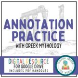 Annotating Practice with Greek Mythology: Google Drive & P