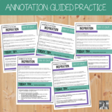 Annotating Text: 5 Guided Practices