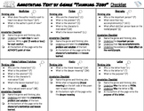Annotating Text Checklist -Thinking Jobs by Genre