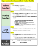 Annotating an Argument Text for Evidence Checklist
