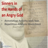 Annotating and Analyzing Repetition in Sinners in the Hand