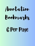 Annotation Bookmark