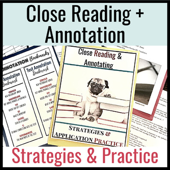 Preview of Annotation Guide for Any Text w/ Google Slides Presentation + Three Practices