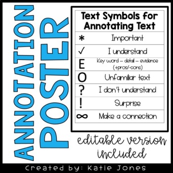 annotation samples an article with symbols