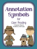 Annotation Symbols for Close Reading - Basic