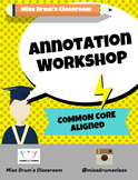 Annotation Workshop