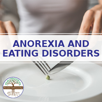Preview of Anorexia and Bulemia - Eating Disorders Science Worksheet Printable or Google