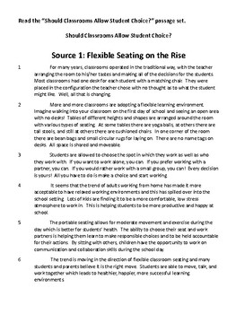 Another Practice Set for the Writing FSA Florida Standards Assessment