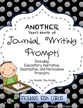 Journal Prompts- Part 2 by Rockin' the Grade | Teachers Pay Teachers