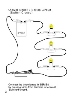 series circuit with switch