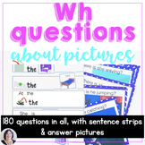 Answering Wh Questions About Pictures for Speech Therapy Autism