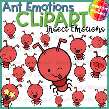 Preview of Ant Clipart - Insect Clipart Emotions