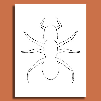 Ant - Cutout Shape - Printable by structureofdreams | TPT