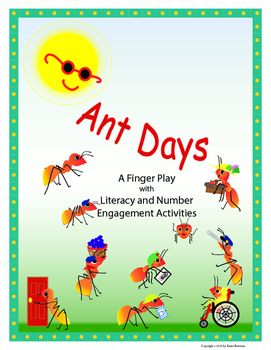 Preview of Ant Days Finger Play