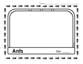 Ant Observations Inquiry Sheets for Kindergarten or Primar