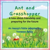 Ant and Grasshopper - a story about kindness and friendshi