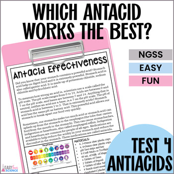 Preview of Acids and Bases Activity Antacid Effectiveness Hands-On Lab Investigation
