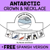 Antarctic Animal Activity Crown and Necklace Crafts + FREE