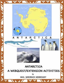 Preview of Antarctica: A Webquest