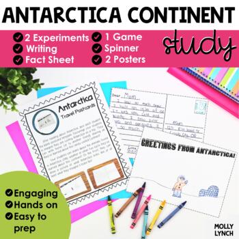Preview of Antarctica Continents Study