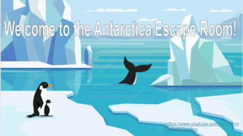 Preview of Antarctica Escape Room