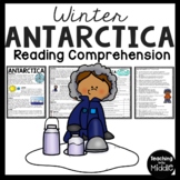 Antarctica Overview Informational Text Reading Comprehensi