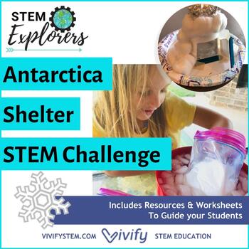Preview of Antarctica Shelter STEM Challenge - Engineering Design