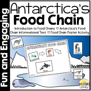 Preview of Antarctica's Food Chain {Supports NGSS 5-LS2 Ecosystems}