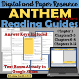 Anthem Reading Guides for Entire Novel (Ayn Rand) - Digita