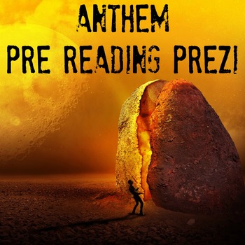 Preview of Anthem by Ayn Rand Pre Reading Prezi with Handout