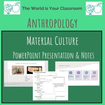 Preview of Anthropology Unit Family Ties & Social Bonds Presentation & Notes