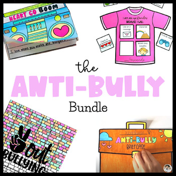 Preview of Bullying Prevention Lessons | Anti Bullying Activities Bundle | Unity Day