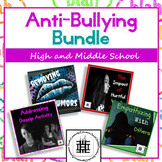 Anti Bullying Activities Bundle - High and Middle School B