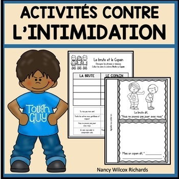 Preview of Anti-Bullying FRENCH Activities With Posters 